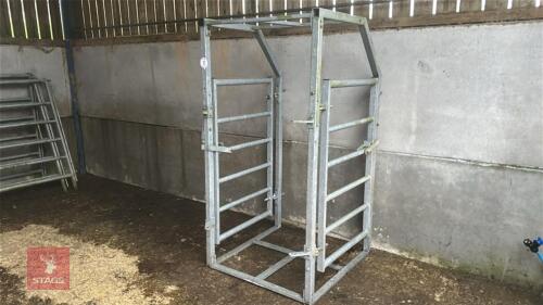 GALVANISED CATTLE RACE KIOSK
