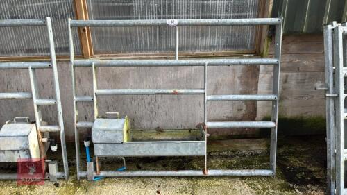 GALVANISED 5' 2'' WATER TROUGH DIVISION