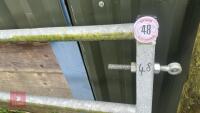 9' GALVANISED YARD GATE - 3