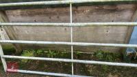 9' GALVANISED YARD GATE - 5