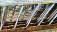 14' 6'' GALVANISED FEED BARRIER - 3