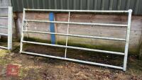 9' GALVANISED YARD GATE