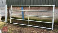 9' GALVANISED YARD GATE - 6