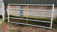 9' GALVANISED YARD GATE - 7