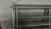 4 IAE GALVANISED CATTLE HURDLES - 3