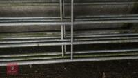 4 IAE GALVANISED CATTLE HURDLES - 5