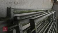 4 IAE GALVANISED CATTLE HURDLES - 13
