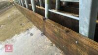 14' 6'' GALVANISED FEED BARRIER - 7