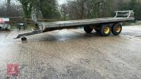 21' TWIN AXLE GALVANISED BALE TRAILER - 2