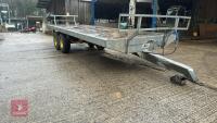 21' TWIN AXLE GALVANISED BALE TRAILER - 4