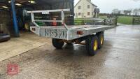 21' TWIN AXLE GALVANISED BALE TRAILER - 5