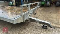 21' TWIN AXLE GALVANISED BALE TRAILER - 19