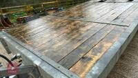 21' TWIN AXLE GALVANISED BALE TRAILER - 23