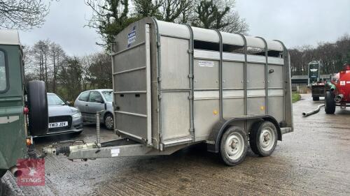 IFOR WILLIAMS TA5G-10' LIVESTOCK TRAILER