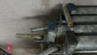 4 IAE GALVANISED CATTLE HURDLES - 10