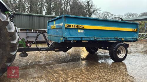 2015 FLEMING TR4 TIPPING TRAILER