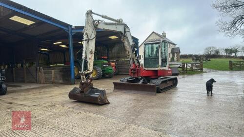2008 TAKEUCHI TB180 FR 8T EXCAVATOR