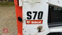 2013 BOBCAT S70 SKID STEER LOADER - 5