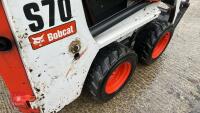 2013 BOBCAT S70 SKID STEER LOADER - 24