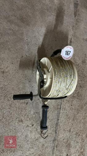 HAND ELECTRIC FENCE REEL