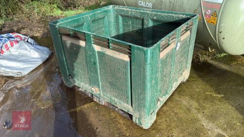 1M X 1.2M PLASTIC STILLAGE