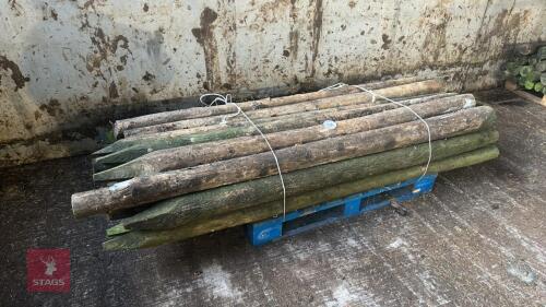 23 X 7'3'' WOODEN FENCE POSTS