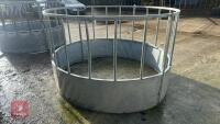 GALVANISED CATTLE RING FEEDER - 4