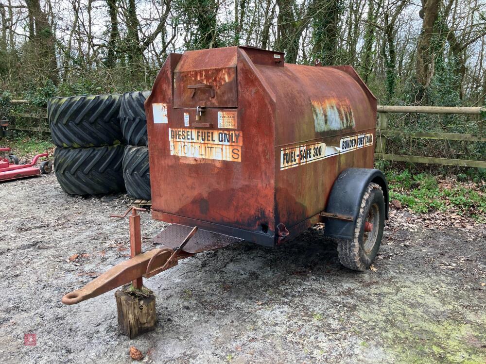 300L BUNDED MOBILE DIESEL TANK