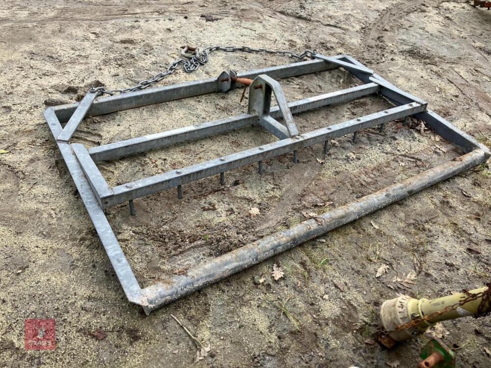 6' 8'' GALVANIED ARENA LEVELER