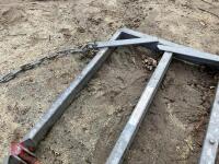 6' 8'' GALVANIED ARENA LEVELER - 6