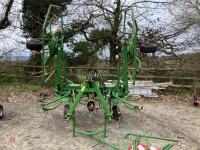 2011 KRONE KW 5.52 4 ROTOR TEDDER