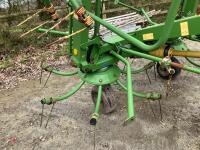 2011 KRONE KW 5.52 4 ROTOR TEDDER - 5