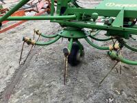 2011 KRONE KW 5.52 4 ROTOR TEDDER - 24