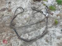 APPROX 5M STEEL TOW ROPE