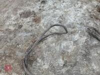 APPROX 5M STEEL TOW ROPE - 2