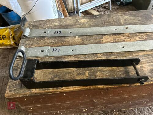 DROP OVER GATE LATCH