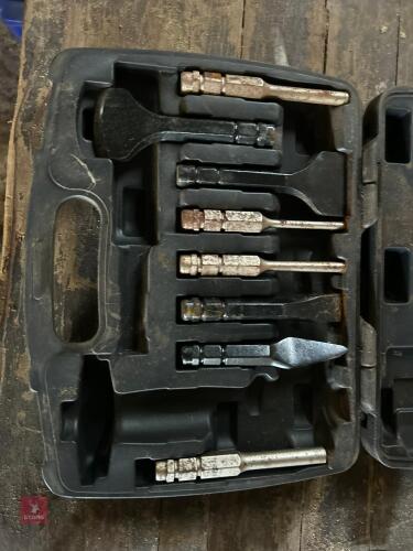 HAMMER CHISEL AND BITS