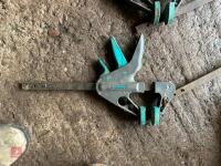 7 WOLFCRAFT SQUEEZE CLAMPS - 4