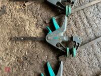 7 WOLFCRAFT SQUEEZE CLAMPS - 5