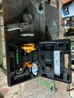 BOSTICH AIR NAIL GUN & SEALEY AIR WRENCH - 8