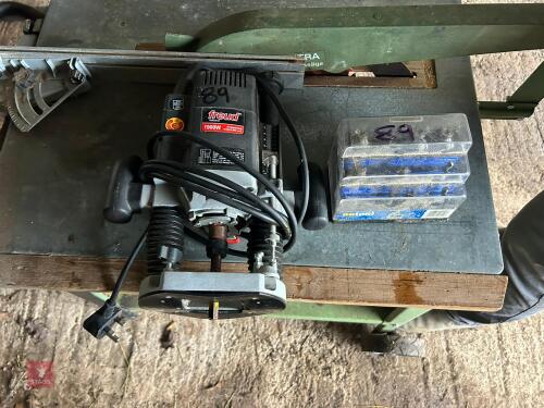 FREUD 1900W ROUTER AND BITS