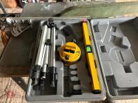 LASER LEVEL, STAND AND CASE - 3