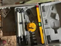 LASER LEVEL, STAND AND CASE - 6