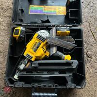 DEWALT 18V BATTERY NAIL GUN - 8