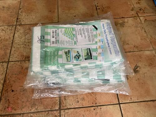 3 X 3.5M X 5.5M TARPAULINS