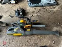 STIGA BATTERY CHAINSAW AND LEAF BLOWER - 8