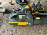 STIGA BATTERY CHAINSAW AND LEAF BLOWER - 9