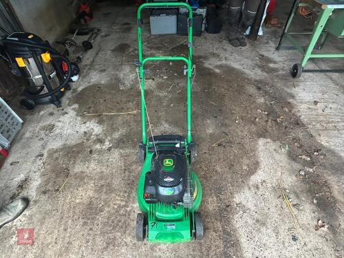 JOHN DEERE R40 PETROL LAWNMOWER