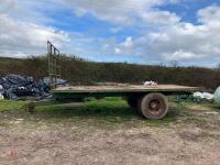 18'X 8'3'' SINGLE AXLE BALE TRAILER - 2