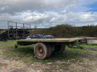 18'X 8'3'' SINGLE AXLE BALE TRAILER - 3